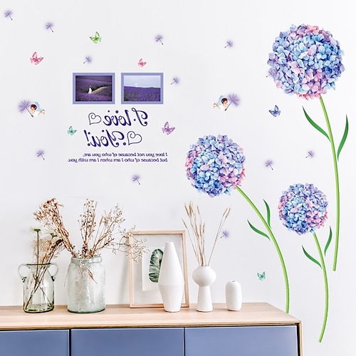 

Sk9124B Blue Dream Ball Romantic Living Room Porch Bedroom Tv Background Wall Wall Gift Customization 6090cm