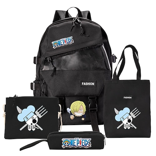 

Tasche Cosplay Tasche Inspiriert von One Piece Affe D. Ruffy Sanji Cosplay Anime Cosplay-Zubehör Tasche Segeltuch Herren Damen Zurück zur Schule Halloweenkostüm