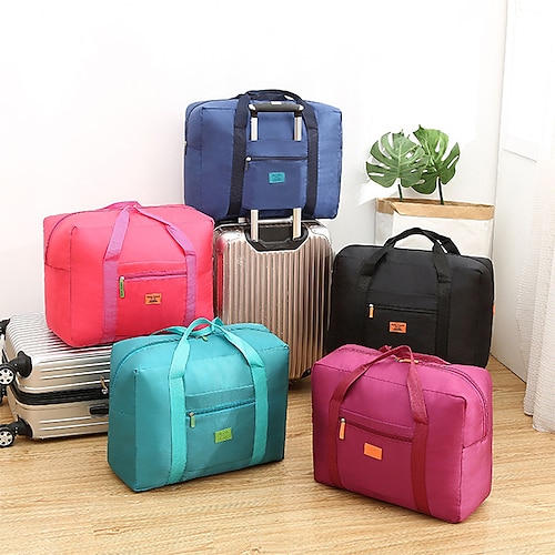 

Multifunctional Travel Bag Female Portable Large Capacity Waterproof Luggage Bag Bag Storage Bag Business Trip Waiting For Birth Travel Short Distance 42X17X35cm