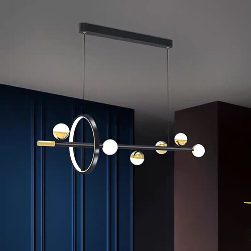 

led pendellampe øyelys 90 cm lantern desgin anhengslampe metallmalte utførelser led moderne 220-240v