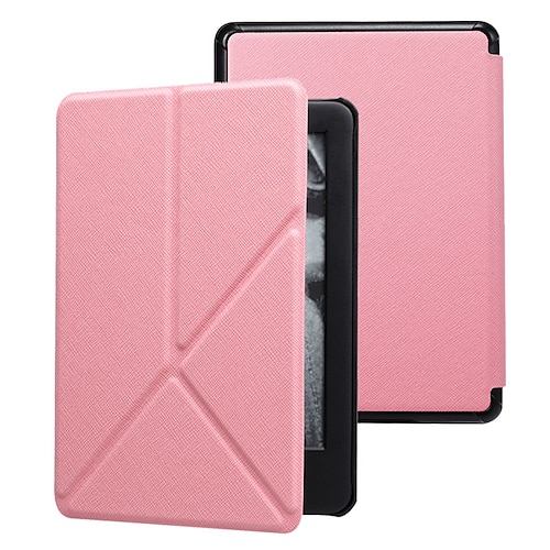 

Tablet Case Cover For Amazon Kindle Paperwhite 6'' 10th 4 3 2 Flip Smart Auto Wake / Sleep Dustproof With Stand Solid Colored TPU