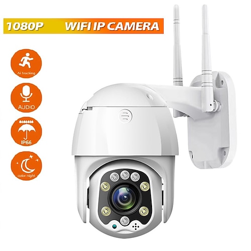 

1080P CCTV Security Cameras WIFI 4G Sim Card Wireless PTZ IP Security Cameras 2MP HD Security Outdoor Surveillance Two Way Audio CamHi