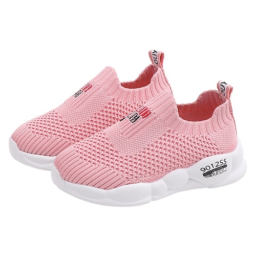 

Boys' Girls' Trainers Athletic Shoes Sports & Outdoors Lightweight Knit Shock Absorption Breathability High Elasticity Sporty Look Toddler(9m-4ys) Little Kids(4-7ys) Sports & Outdoor Daily Running