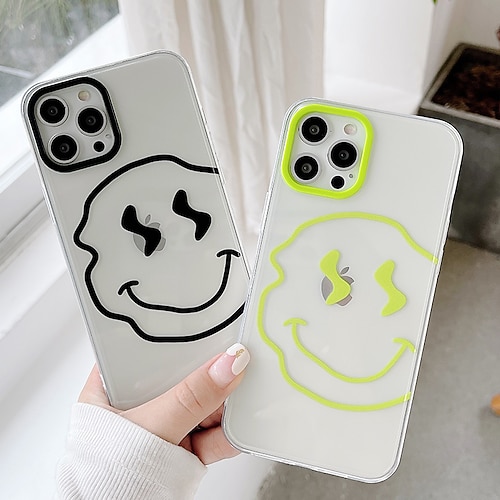 

Phone Case For Apple Back Cover iPhone 13 12 Pro Max 11 SE 2020 X XR XS Max 8 7 Shockproof Dustproof Graphic Transparent TPU