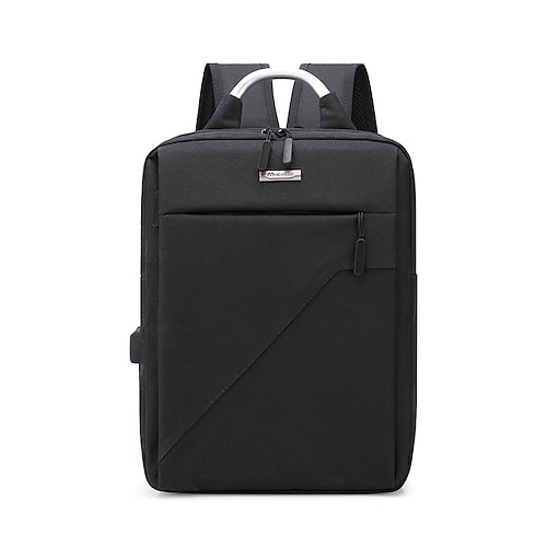 

Laptop Backpack Bags 15.6"" inch Compatible with Macbook Air Pro, HP, Dell, Lenovo, Asus, Acer, Chromebook Notebook Waterpoof Shock Proof Bast & Leaf Fibre Solid Color for Business Office