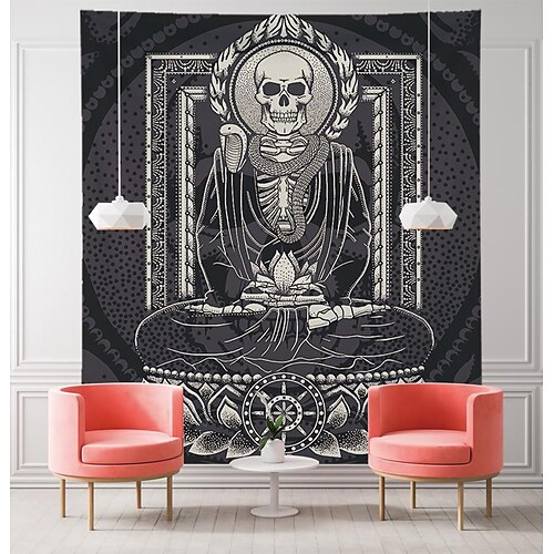 

Tarot Divination Wall Tapestry Art Decor Blanket Curtain Hanging Home Bedroom Living Room Decoration Mysterious Bohemian Polyester