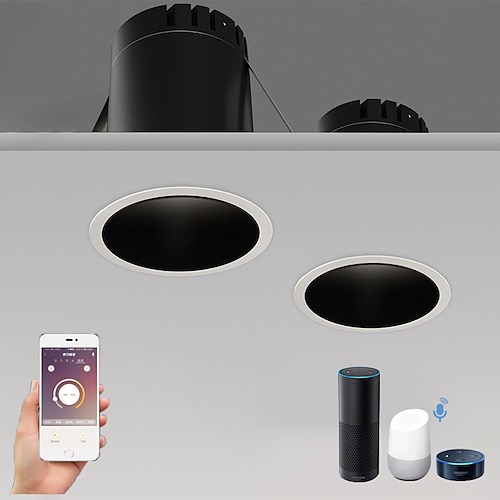 

Ceiling Lights 1pc 7 W 12 W 1 LED Beads Dimmable Tri-color LED Recessed Lights 220-240 V 110-120 V Commercial Home / Office
