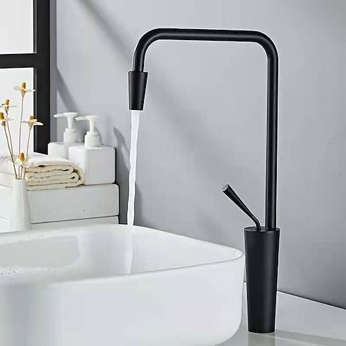 

Bathroom Sink Faucet - Pull out Oil-rubbed Bronze / Antique Brass Centerset Single Handle One HoleBath Taps