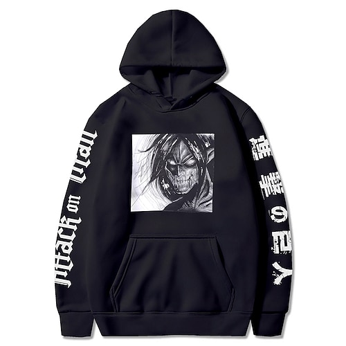 

Inspired by Attack on Titan The Founding Titan Wings of Freedom Levi·Ackerman Cartoon Manga Back To School Anime Harajuku Graphic Kawaii Hoodie For Unisex All Couple's Adults' Hot Stamping Polyster