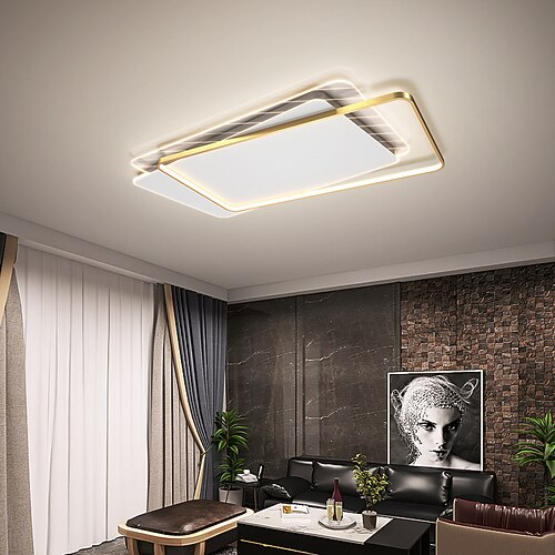 

90 cm Pendant Lantern Design Flush Mount Lights Metal Painted Finishes Modern 220-240V