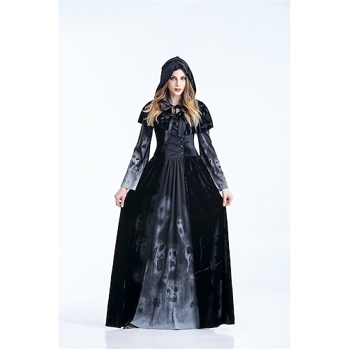 

Witch Dress / Cosplay Costume Adults' Party / Evening / Costume Party / Vacation Dress Women's Black Terylene Cosplay Accessories Carnival Costumes / Female / Hat / Headwear / Hat / Headwear