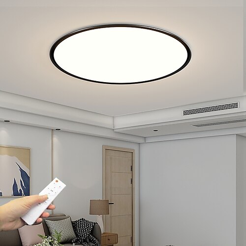 

40/50/60/80 cm Ceiling Light Dimmable Flush Mount Lights Aluminum Modern Style Painted Finishes Modern Nordic Style 220-240V