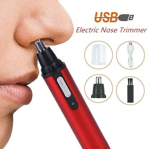 

Electric Nose Hair Trimmer Removal Multifunctional Rechargeable Ear Hair Removal Shaver Face Neat Clean Trimmer Razor Care Tool