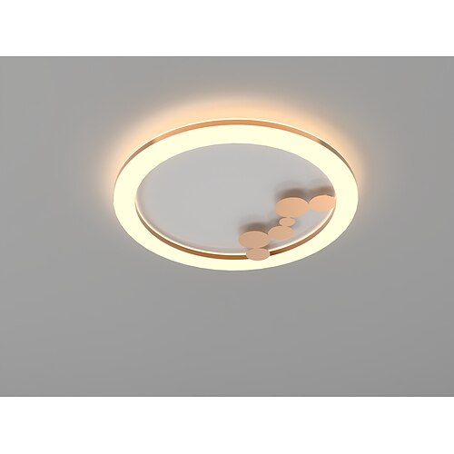 

LED Ceiling Light 20 cm Dimmable Flush Mount Lights Metal Artistic Style Vintage Style Modern Style Painted Finishes LED Modern 220-240V