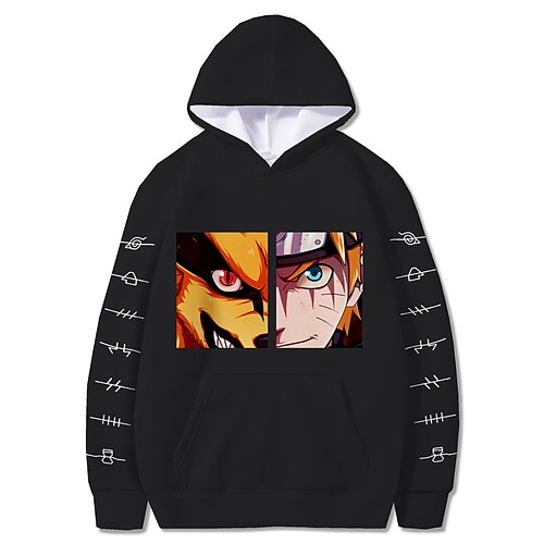 

Inspired by Naruto Uzumaki Naruto Hoodie Anime Cartoon Anime Harajuku Graphic Kawaii Hoodie For Men's Women's Unisex Adults' Hot Stamping 100% Polyester