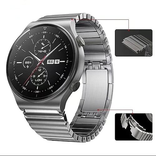 

Porsche Metal Band for Huawei Gt2 Pro Official Stainless Steel Bracelet for Huawei Gt2 Pro Gt2e Gt2 46mm Watchband 22mm