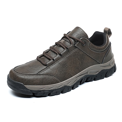 

Homme Basket Look Sportif Grandes Tailles Sportif Casual du quotidien Polyuréthane Noir Kaki Automne Printemps