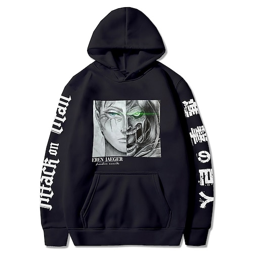 

Inspired by Attack on Titan The Founding Titan Cartoon Manga Back To School Anime Harajuku Graphic Kawaii Hoodie For Unisex All Couple's Adults' Hot Stamping Polyster