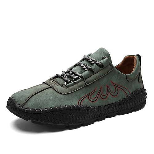 

Per uomo Scarpe Oxford Retrò Penny Loafers Informale Giornaliero Footing Tessuto elastico Traspirante Nero Verde militare Marrone Estate Primavera