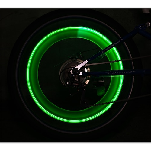 

LED Bike Light Decoration Light Bike Glow Lights Wheel Lights LED Bicycle Cycling Waterproof Cool New Design Easy Carrying Button Battery 100 lm Button Cell Battery Cycling / Bike