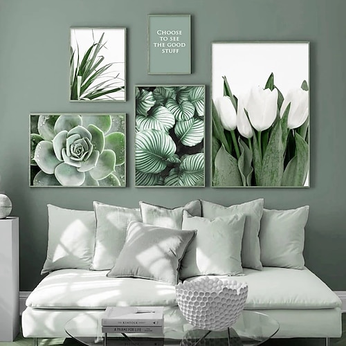 

Arte de la pared impresiones en lienzo decoración floral del hogar decoración lienzo enrollado sin marco sin marco sin estirar