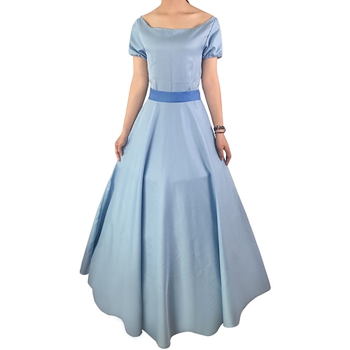 

Inspirado por Peter Pan Peter Pan Animé Disfraces de cosplay Japonés Trajes De Cosplay Vestido Lazo Para Mujer