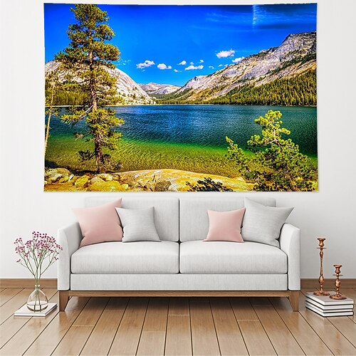 

Landscape Wall Tapestry Art Decor Blanket Curtain Hanging Home Bedroom Living Room Decoration Polyester
