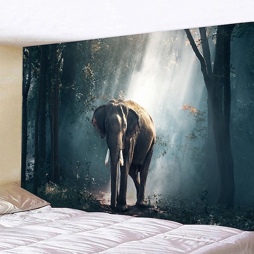 

Animal Wall Tapestry Art Decor Blanket Curtain Hanging Home Bedroom Living Room Decoration Polyester