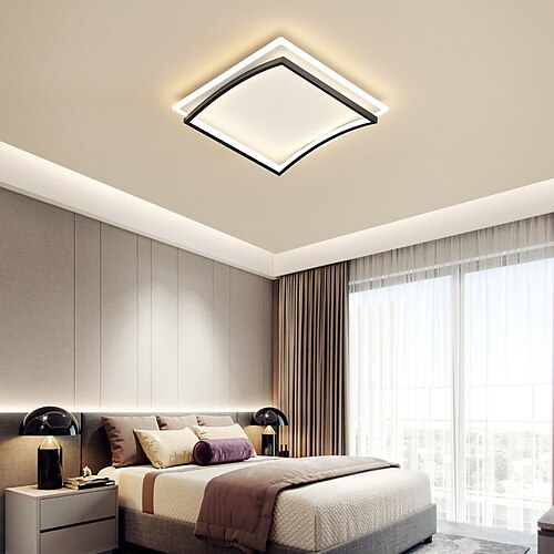 

50 cm Pendant Lights LED Lantern Design Flush Mount Metal Painted Finishes Modern 220-240V