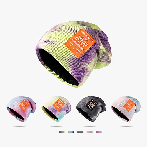 

Knit Beanie Hat Winter Outdoor Thermal Thick Polar Fleece Snow Skull Cap for Men and Women Camping Hiking Skiing