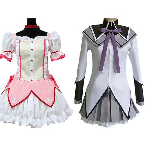 

Inspiré par Puella Magi Madoka Magica Akemi Homura Manga Costumes de Cosplay Japonais Costumes de Cosplay Pour Femme