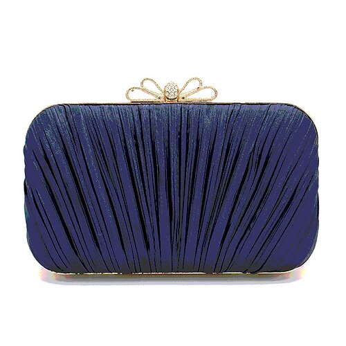 

Women's Evening Bag Chain Bag Evening Bag Polyester Chain Party / Evening Black Almond Dark Blue