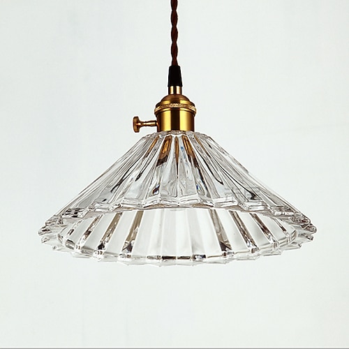 

25cm Single Design Pendant Light Copper Vintage Style Brass Painted Finishes Vintage 220-240V