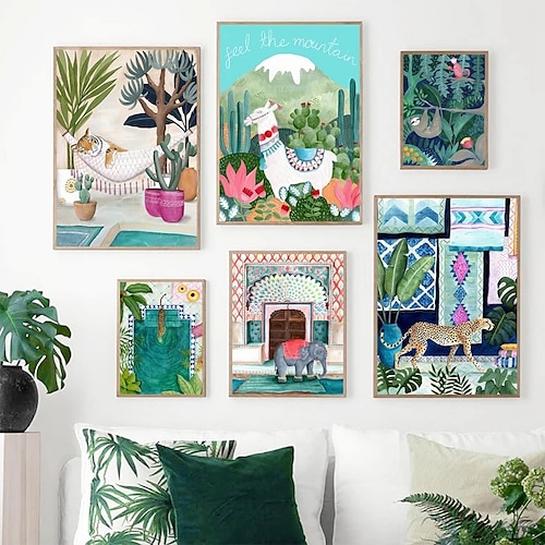 

Wall Art Canvas Prints lips Home Decoration Decor Rolled Canvas No Frame Unframed Unstretched