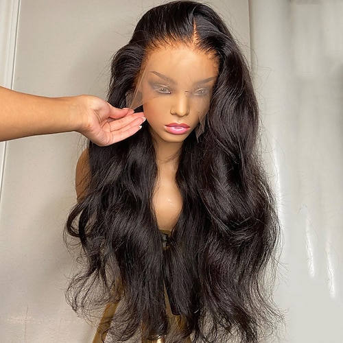 

13X4 Lace Front Human Hair Wig Lace Front Wigs Straight 150%/180% Density Human Hair Wigs Pre Plucked with Baby Hair Natural Hairline Wigs Glueless Wig 8-30 Inch