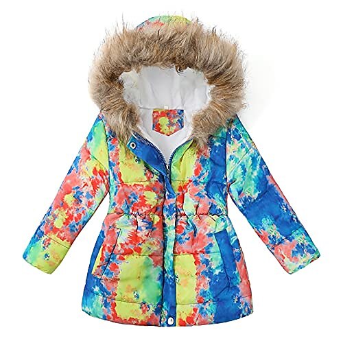 

Boys' Girls' Hoodie Jacket Padded Hiking jacket Hiking Windbreaker Winter Outdoor Thermal Warm Windproof Breathable Lightweight Outerwear Trench Coat Top Fishing Climbing Running 3109-2 3109-7 3109-5