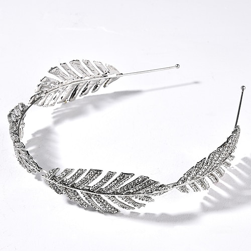 

Headbands Headdress Headpiece Alloy Wedding Special Occasion Wedding With Crystals Headpiece Headwear