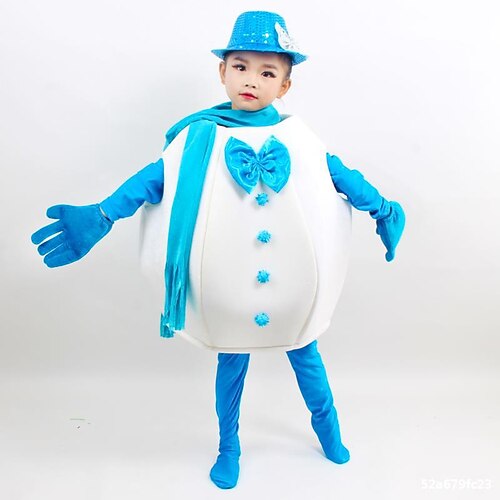 

Santa Suit Snowman Cosplay Costume Outfits Christmas Dress Boys Girls' Special Christmas Christmas Carnival Masquerade Kid's Christmas Polyester