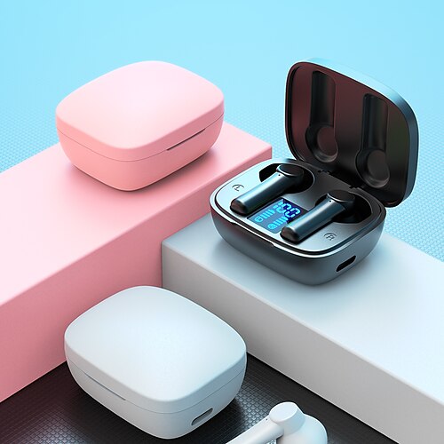

LB-8 True Wireless Headphones TWS Earbuds Bluetooth5.0 Stereo Fast Charging Long Battery Life for Apple Samsung Huawei Xiaomi MI Zumba Fitness Gym Workout Mobile Phone Office Business Travel