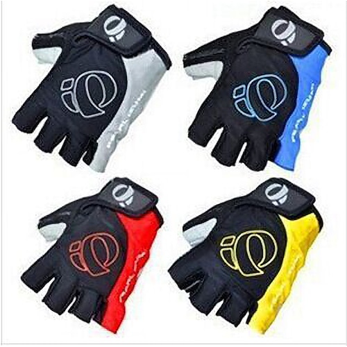 Bike Gloves Cycling Gloves Fingerless Gloves Half Finger Mountain Bike MTB Road Bike Cycling City Bike Cycling Anti-Slip Breathable Protective Sports Gloves Lycra Yellow Red Blue for Adults' Camping