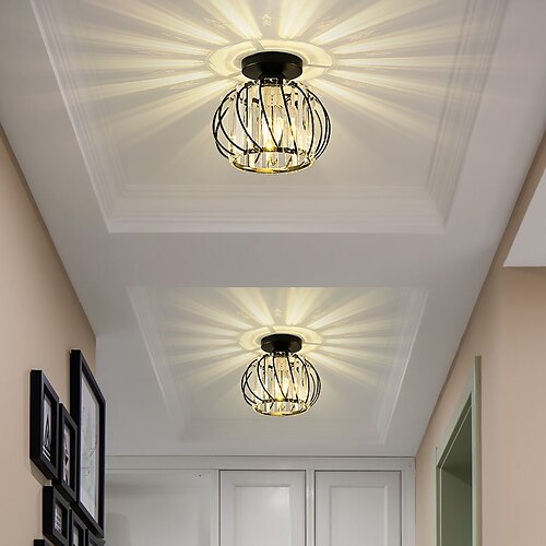 

19 cm unikt design vedhæng let metal led nordisk stil 220-240v