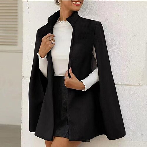 

Per donna Cappotto Strada Giornaliero Per uscire Inverno Autunno Standard Cappotto Standard Tenere al caldo Traspirante Informale Giacca Senza maniche Liscio Nero Rosa Grigio