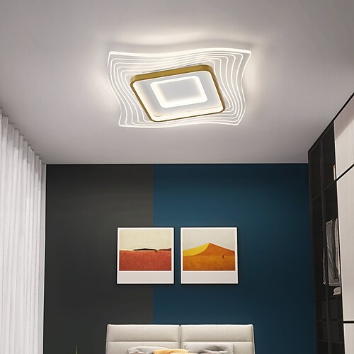 

40 cm Pendant Lantern Design Flush Mount Lights Metal Painted Finishes Modern 220-240V