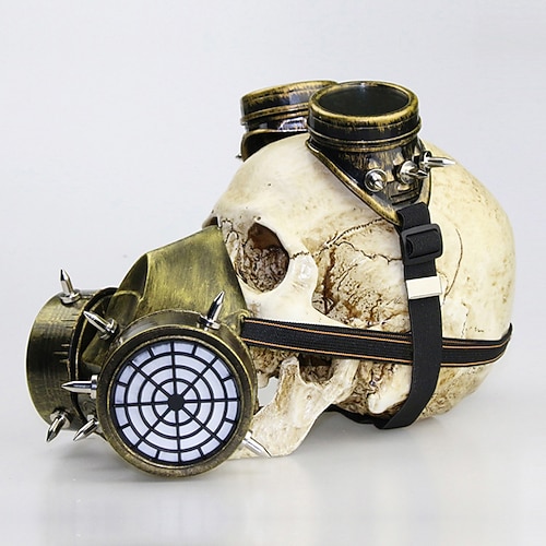 

Plague Doctor Medieval Steampunk 18th Century Mask Glasses Masquerade Men's Women's Costume Vintage Cosplay Party Mask Halloween