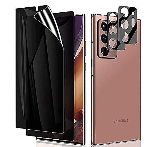 

[22Pack] Phone Screen Protector Camera Lens Protector For Samsung Galaxy S22 Ultra Plus S21 FE S20 A72 A52 A42 S10 Note 20 10 Ultra Plus A71 A51 A31 TPU Hydrogel 9H Hardness Anti-Fingerprint