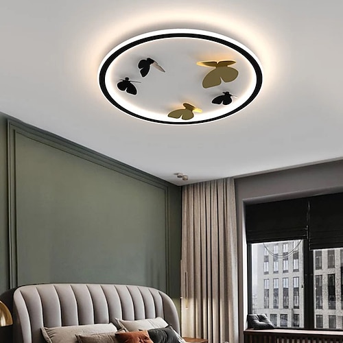 

40 cm Pendant Lantern Design Flush Mount Lights Metal Painted Finishes Modern 220-240V