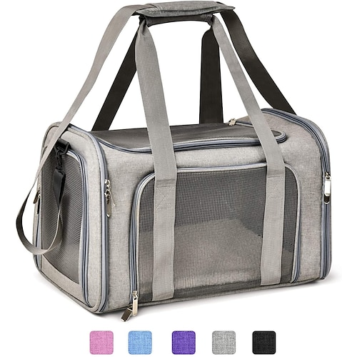 

Pet Carrier Airline Approved Pet Carrier Dog Carriers for Small Dogs, Cat Carriers for Medium Cats Small Cats, Small Pet Carrier Small Dog Carrier Airline Approved Dog Cat Pet Travel Carrier