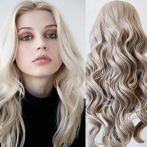 Soft Loose Waves Hair(Silver)