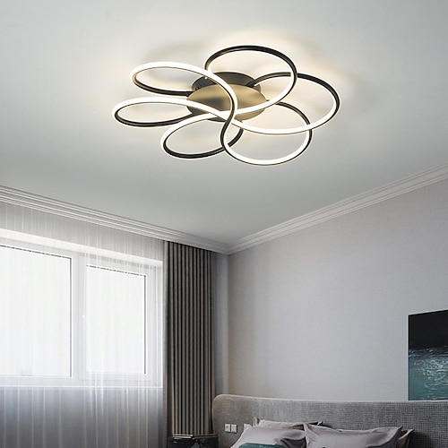 

LED Ceiling Light 90 cm Dimmable Flush Mount Lights Metal Layered Modern Style Stylish Painted Finishes LED 220-240V