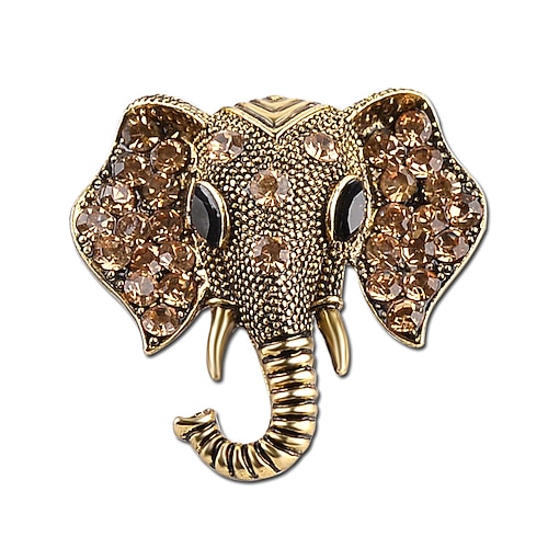 

Men's Women's Brooches Classic Animal Fashion Brooch Jewelry Silver Gold For Gift Daily
